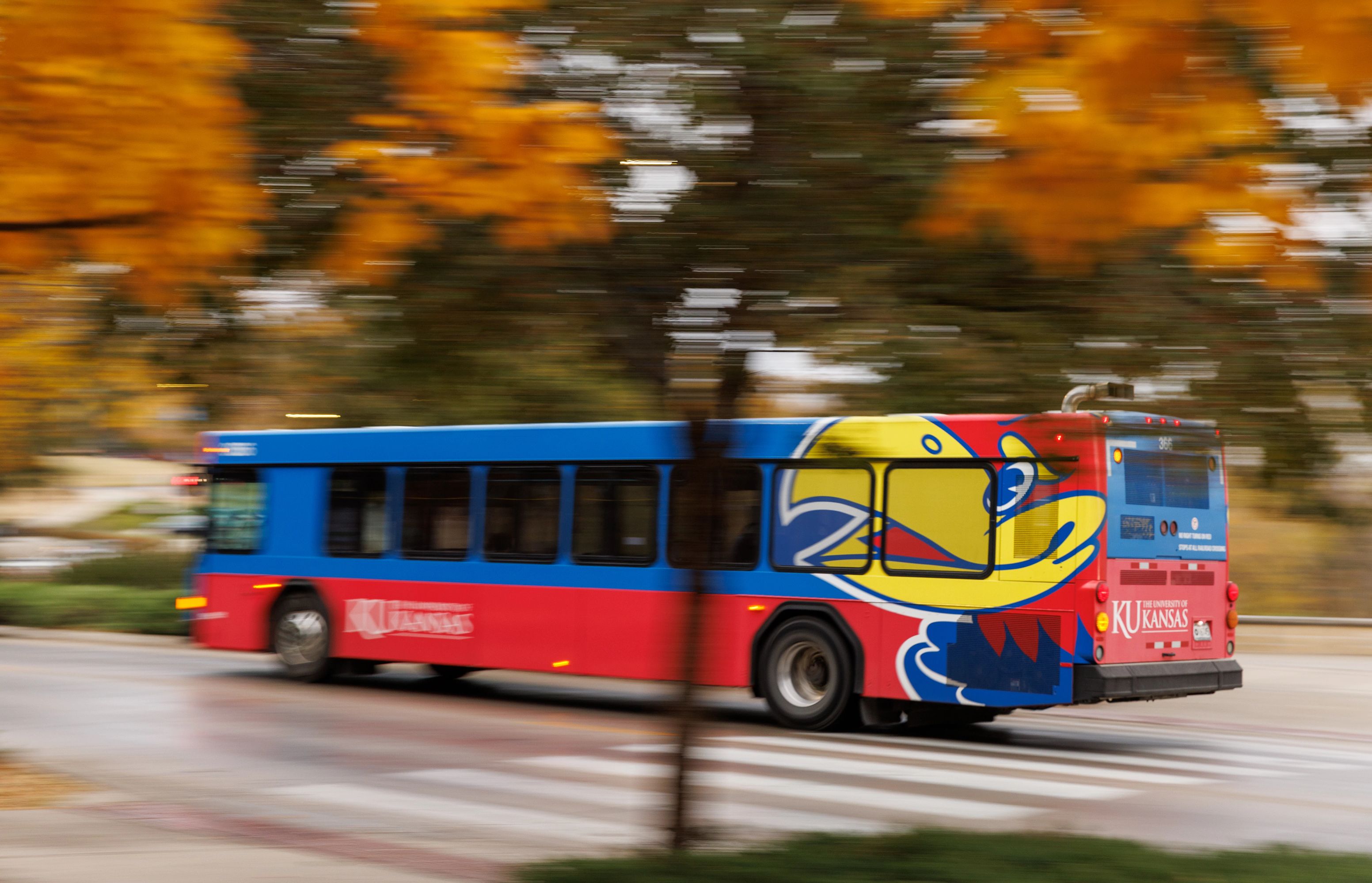 Bus on KU campus