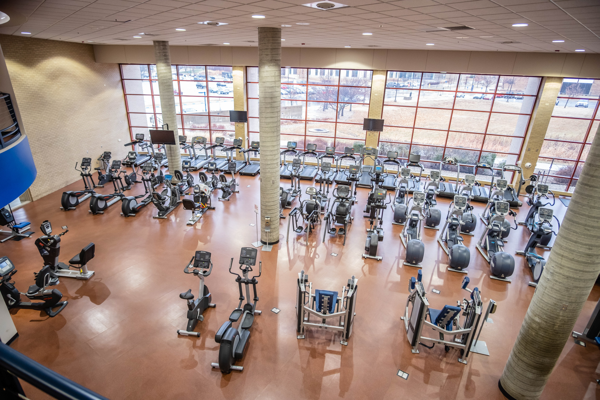 Inside the Ambler Recreation Center